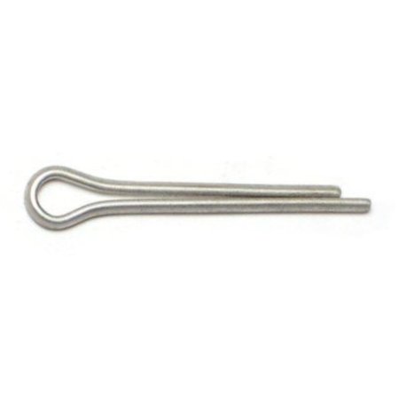 MIDWEST FASTENER 1/8" x 1" 18-8 Stainless Steel Cotter Pins 16 16PK 74814